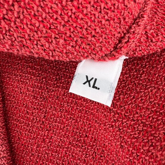 CASELLA Rust Stretch Knit Wool/Rayon Sleeveless Tank Top XL / Modern Minimalist - Picture 5 of 13